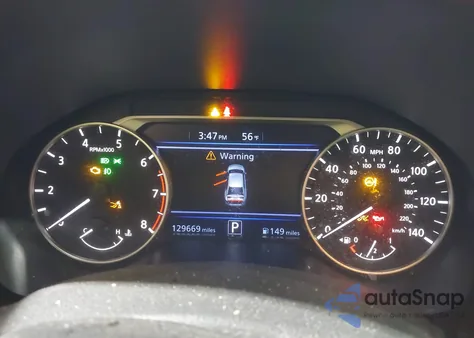 2020 Nissan Altima Sv Intelligent Awd из США, поврежденный, VIN 1N4BL4DW1LC116015